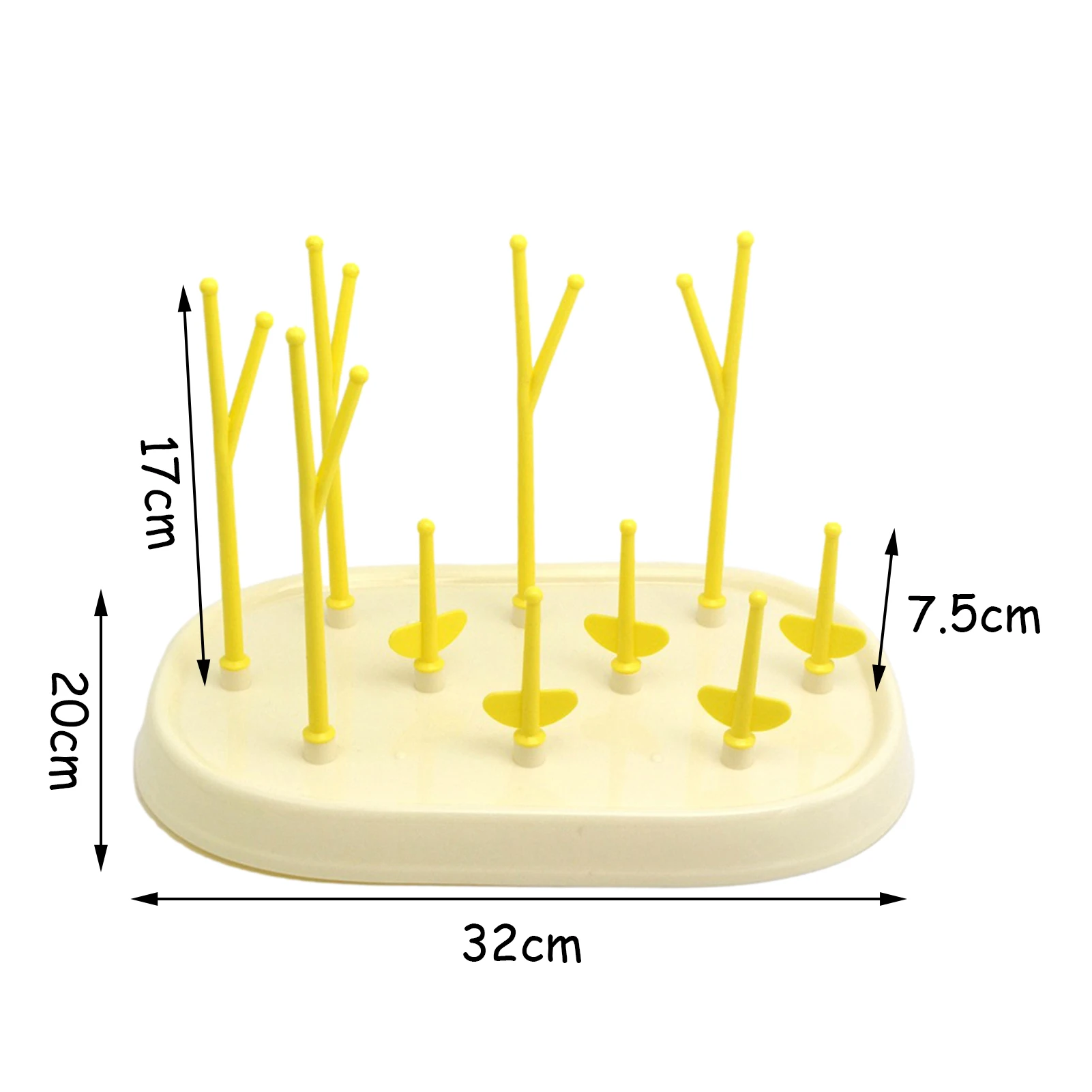 

Bottle Dry Rack Baby Bottle Drain Drying Racks Nordic Style Baby Bottle Cleaning Dryer Drainer Waterproof Storage Drying Rack