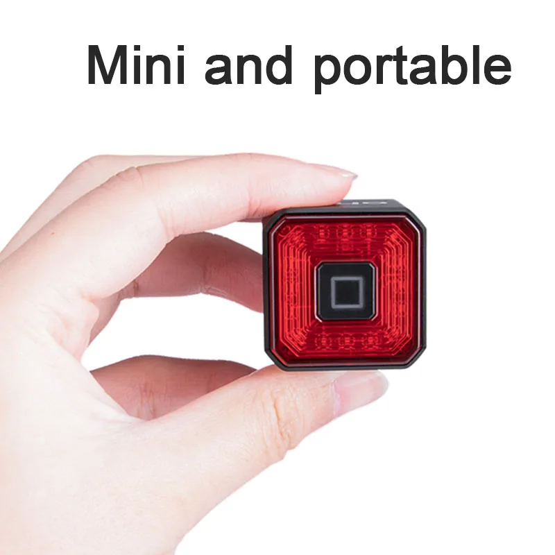 

Road Bike Riding Warning Safe Light Bicycle Intelligent Brake Tail Lamp