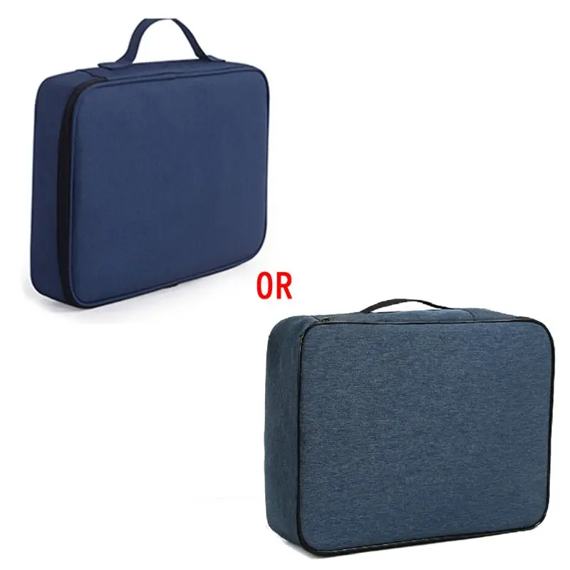 

Document Ticket Storage Bag Waterproof Large Capacity for Home Office Travel