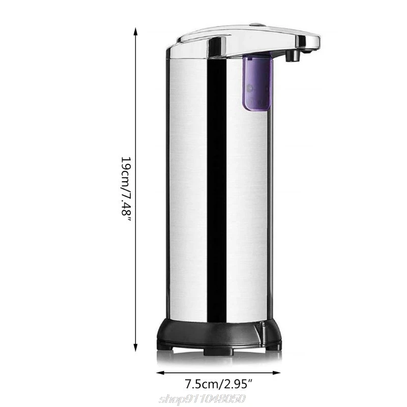

Electric Soap Dispenser Newest Infrared Automatic Soap Dispenser Stainless Steel Cleaning Products D04 20 Dropshipping
