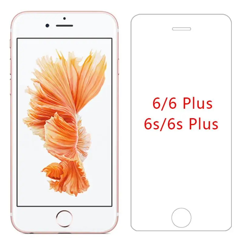 

Защитное стекло для iphone 6 s 6 s plus, защита экрана, закаленное стекло для телефона s6 6plus 6splus iphone6 iphone6s, пленка для iphone 9h