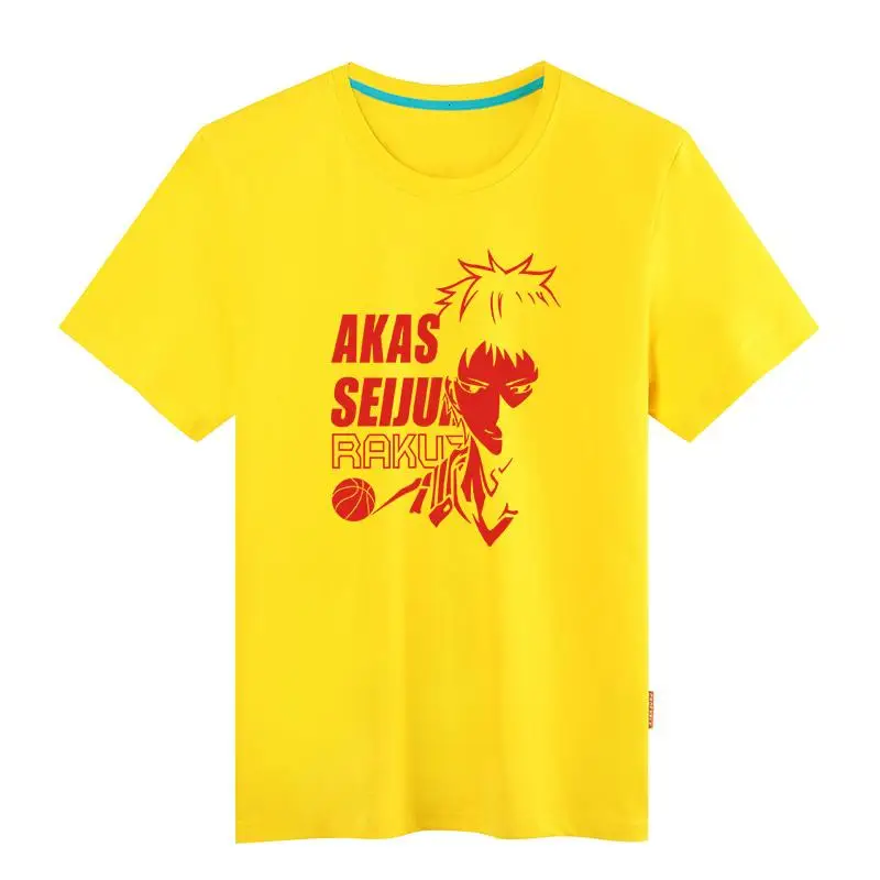 

High-Q Unisex Kuroko no Basket Akashi Seijuro Cotton T-Shirt Tee T Shirt Top