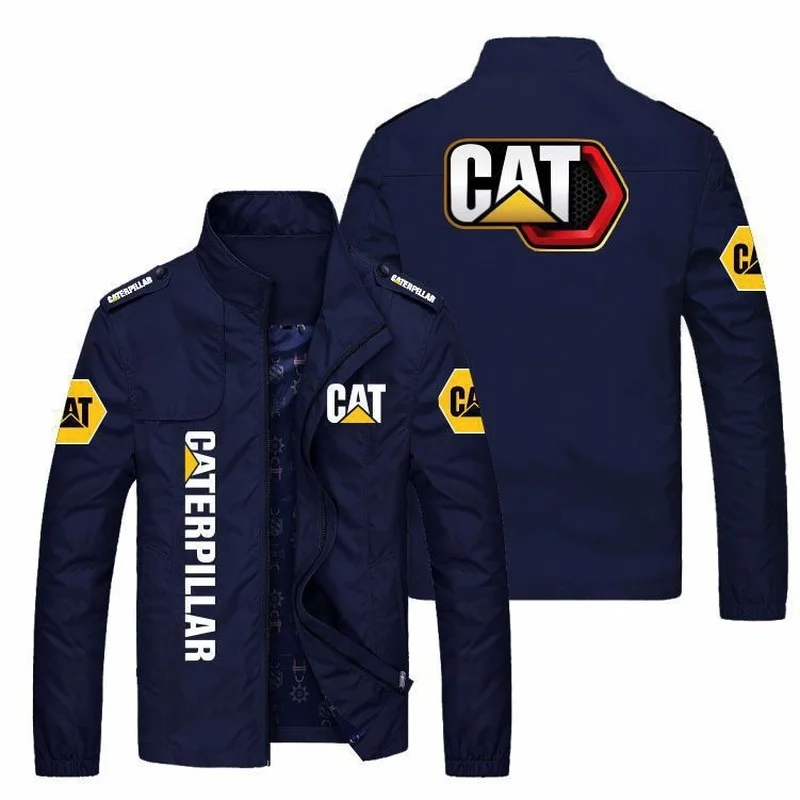 

Мужская Повседневная модная свободная байкерская куртка с принтом в виде кошки