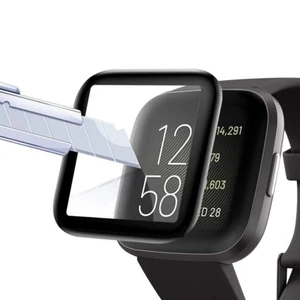 Защитная пленка с 3D изогнутыми краями, мягкая прозрачная защитная пленка для часов Fitbit Versa 2, Versa2 (не стекло)