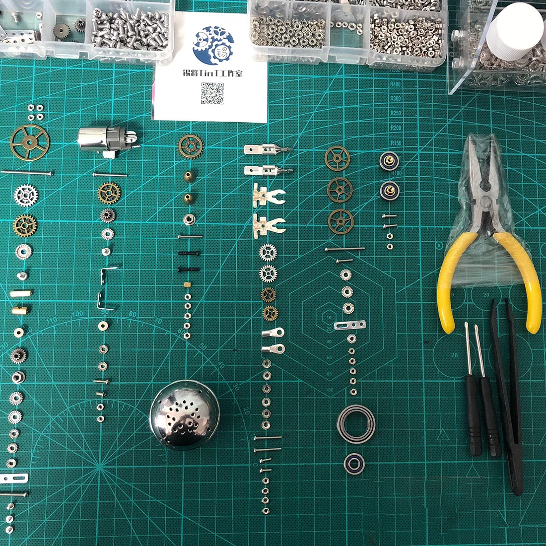 DIY Assemble Model Kit Metal Cartoon Assembly Figure Ornaments Steampunk Style Building Kits For Kids Adults Gift | Игрушки и хобби
