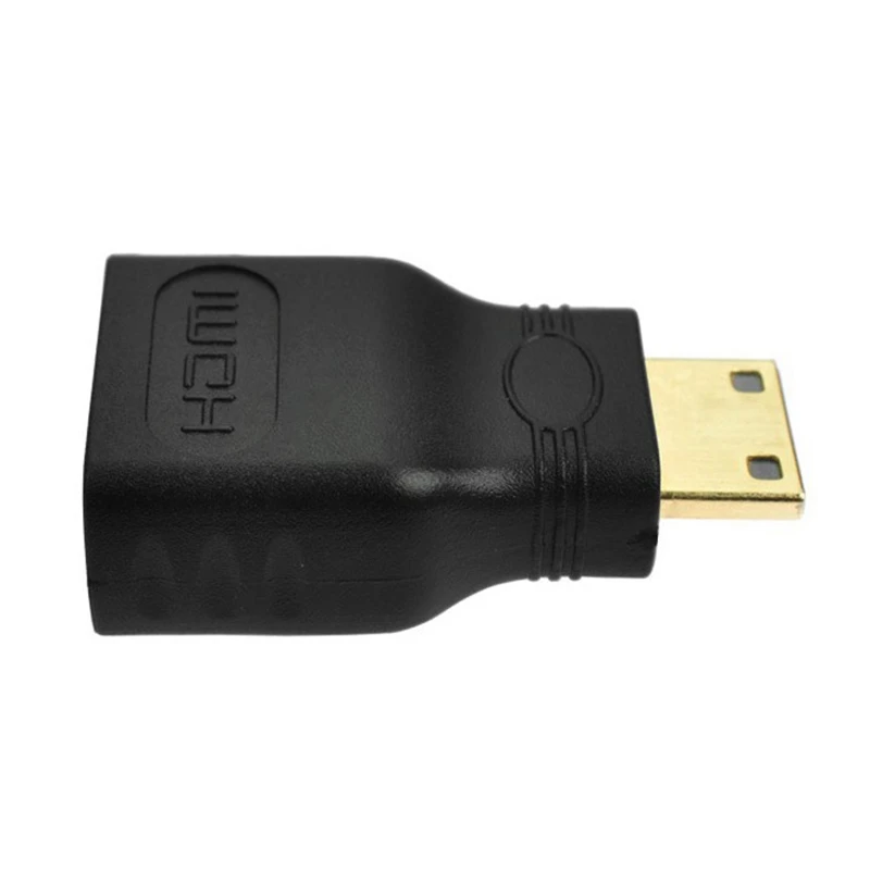 5 шт. мини HDMI адаптер позолоченный 1080P HDM мини-разъём папа Женский