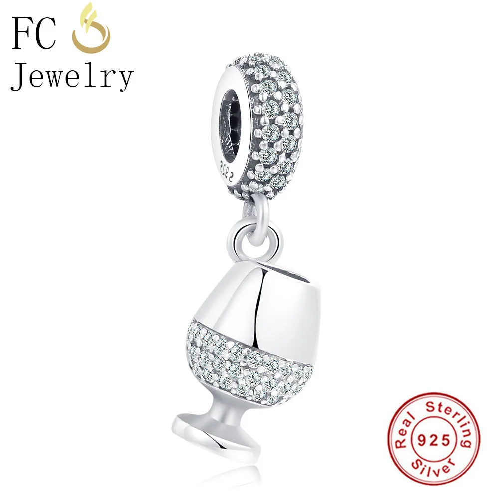 FC ювелирное изделие оригинальный брендовый браслет с подвесками серебро 925 пробы