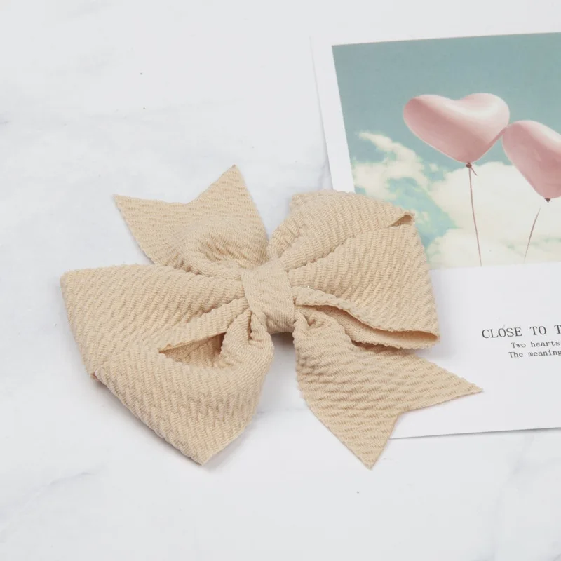 Детские заколки для волос с бантиком маленьких девочек плотная повязка на голову