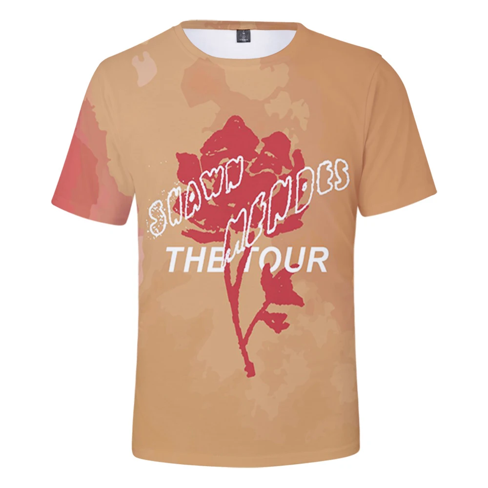 

Summer fashion men's / women's t shirt 2019 pop song 3D print shawn mendes-Senorita couple casual t-shirt short-sleeved shirt