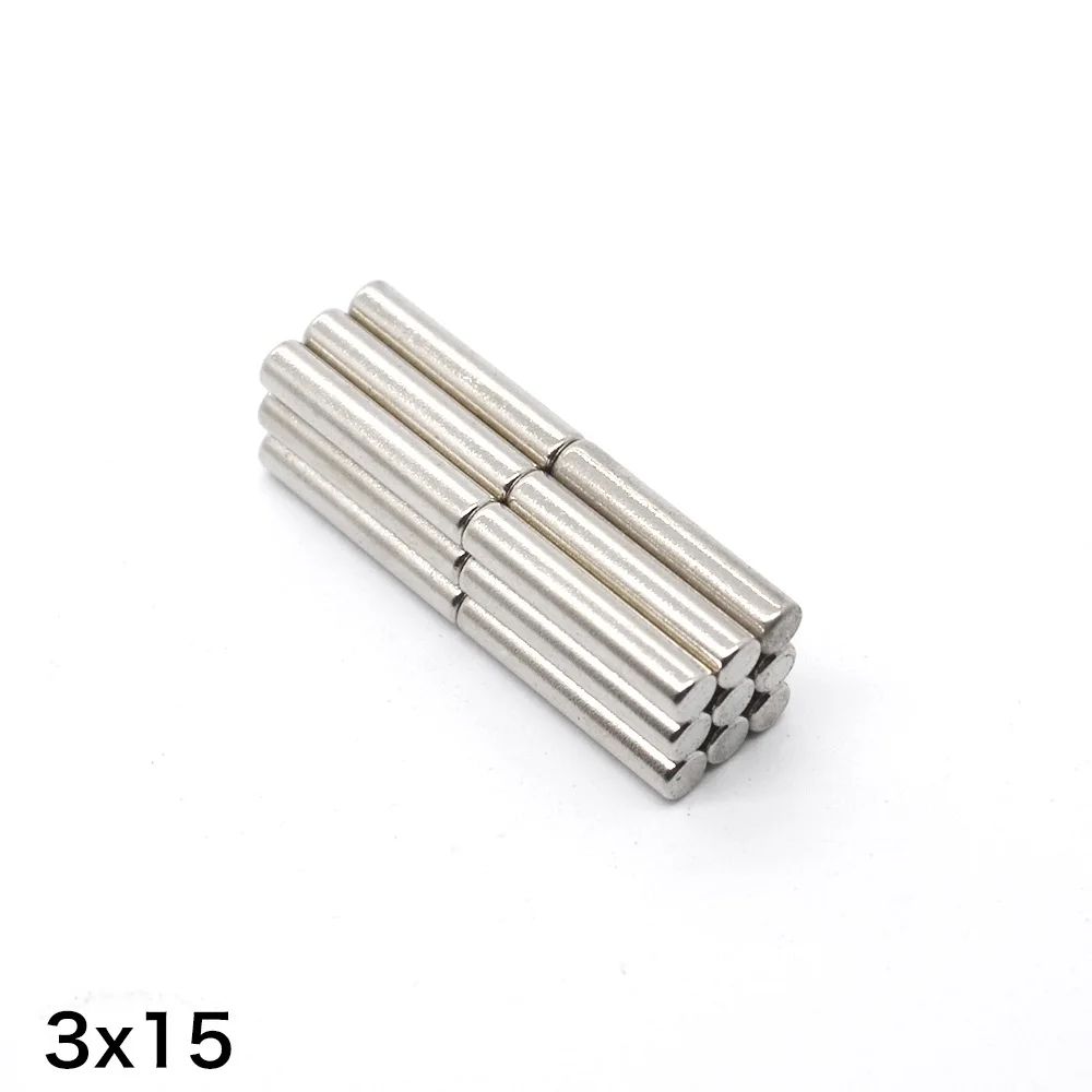 

Магниты Неодимовые 3x15 мм, 3x15 мм, 3x15 мм, 20-500 шт.