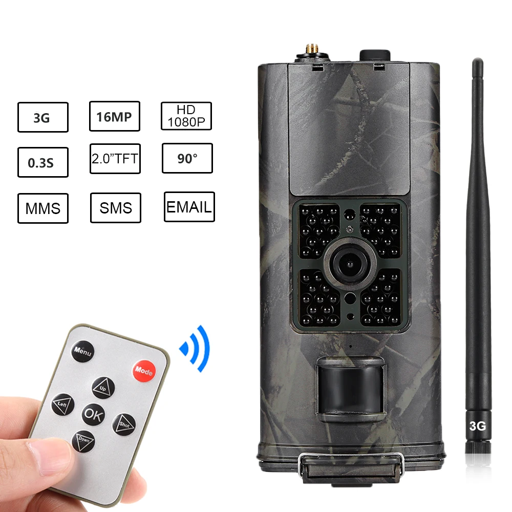 3g ячеистая камера для охоты, камера наблюдения, s HC700G SMTP MMS SMS 16MP 1080 P, беспроводная камера для отслеживания дикой природы