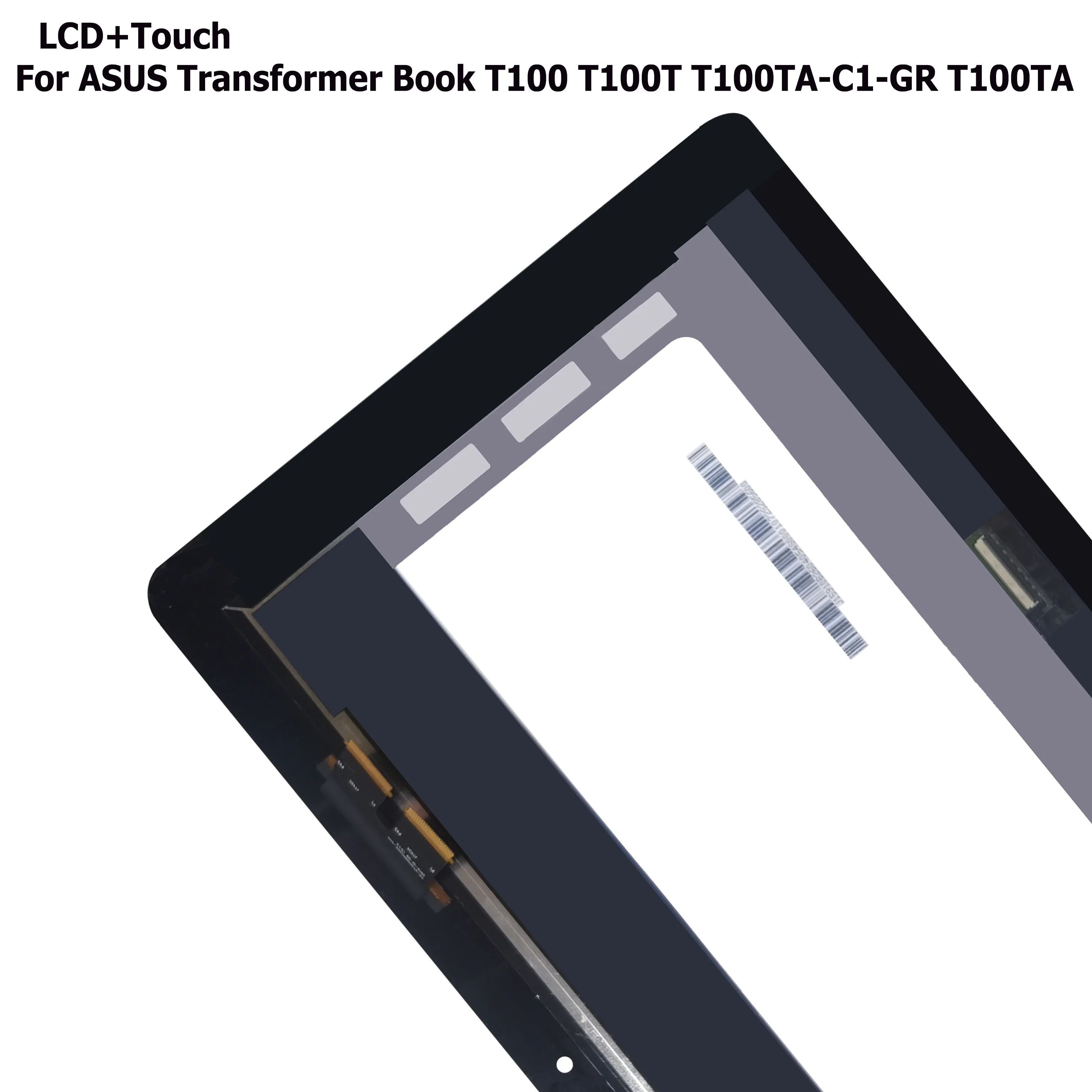 Новый 10.1-дюймовый ЖК-дисплей с сенсорным экраном и рамкой для Asus Transformer Book T100 T100TA-C1-GR T100Chi.