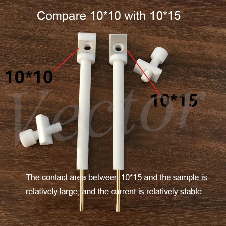 JJ110 PTFE покрытый мульти-электрод назначения держатель Платиновый пластинчатый электрод держатель Рабочий электрод держатель устойчивый к коррозии
