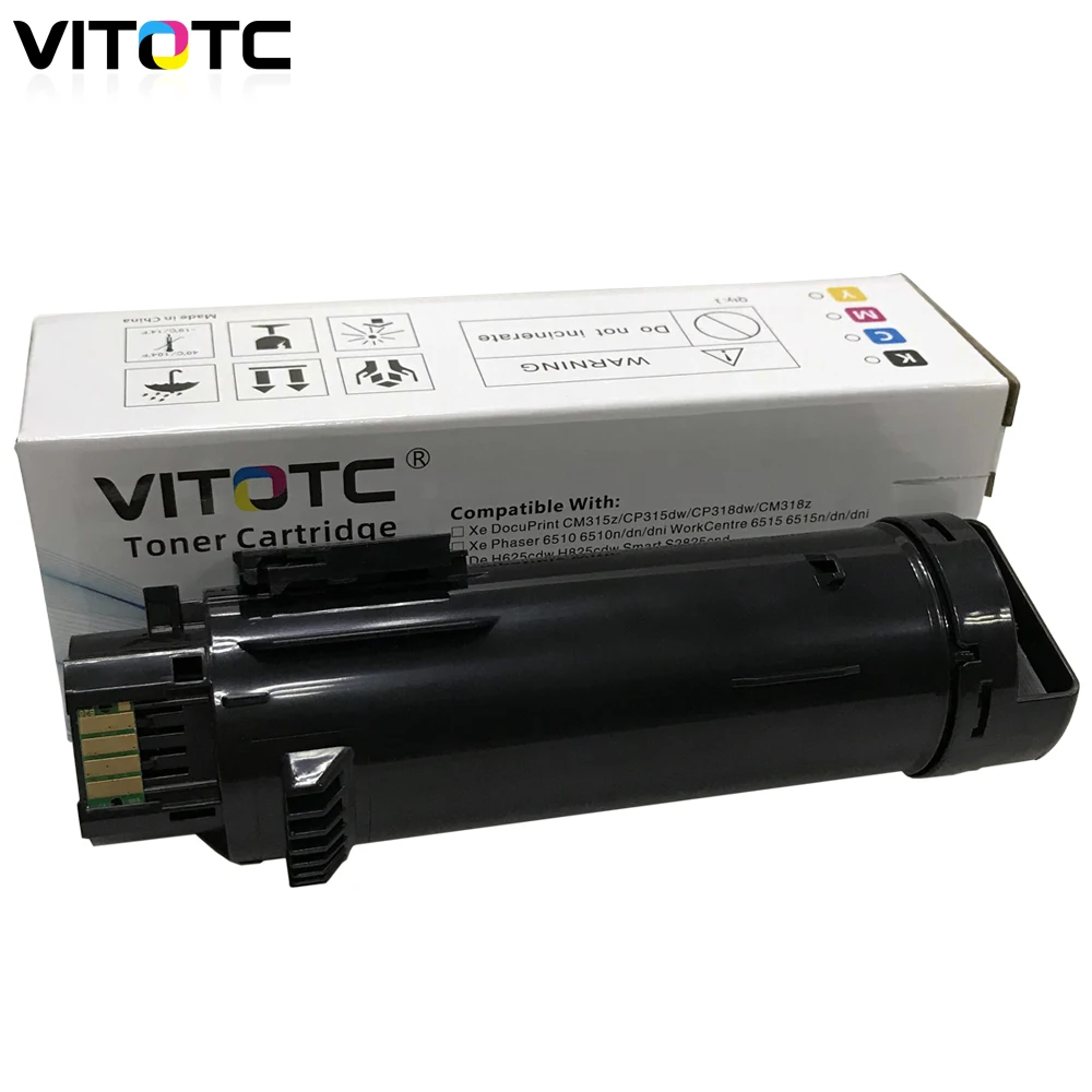 4 цвета тонер картридж совместимый с Xerox Phaser 6510 WorkCentre 6515 V N DN ДНР на очень высоком