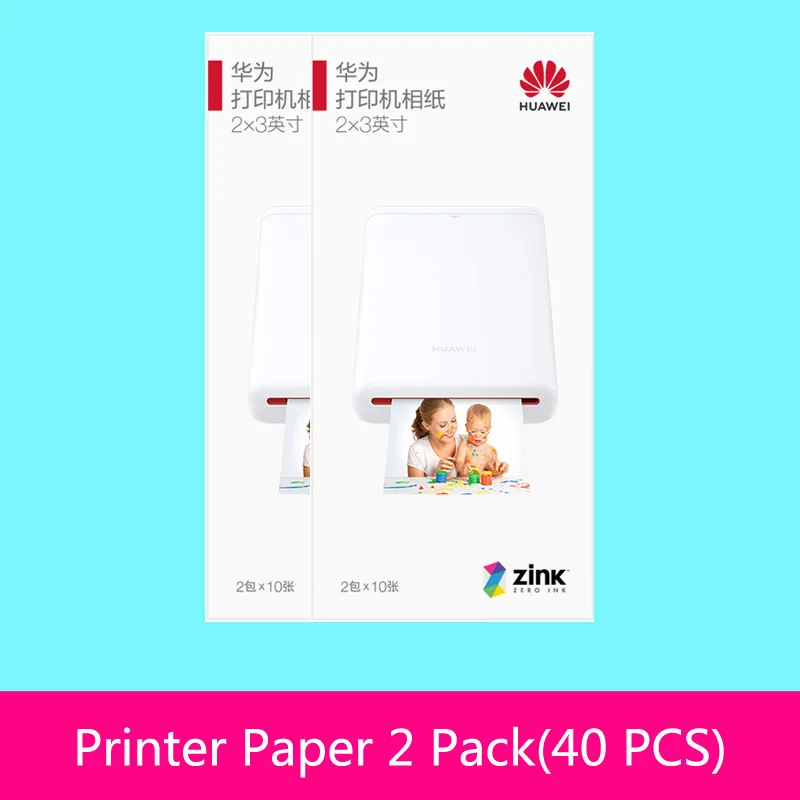 Оригинальный Zink 2*3 дюйма 50*76 мм для фотобумаги Huawei принтера Canon zoemini LG PD261 251 233