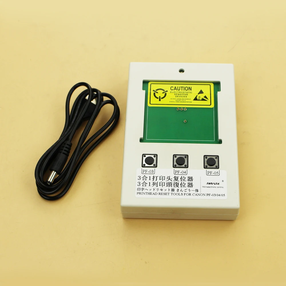 

Инструменты для сброса печатной головки для Canon PF-03 PF-04 3 в 1 Сброс для Canon IPF500 IPF510 IPF8310S IPF6300S IPF6000S IPF8000S