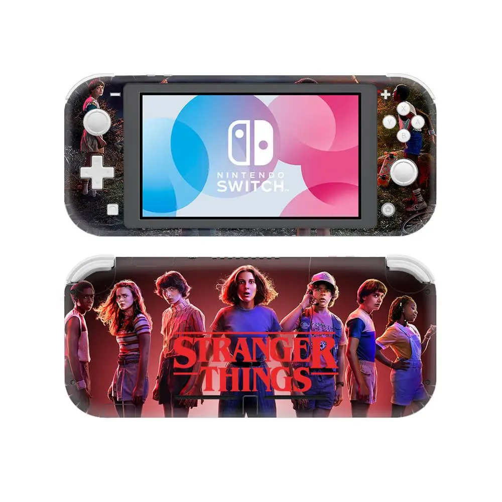 Виниловая наклейка Stranger Things для Nintendo Switch Защитная пленка Lite|Наклейки| |