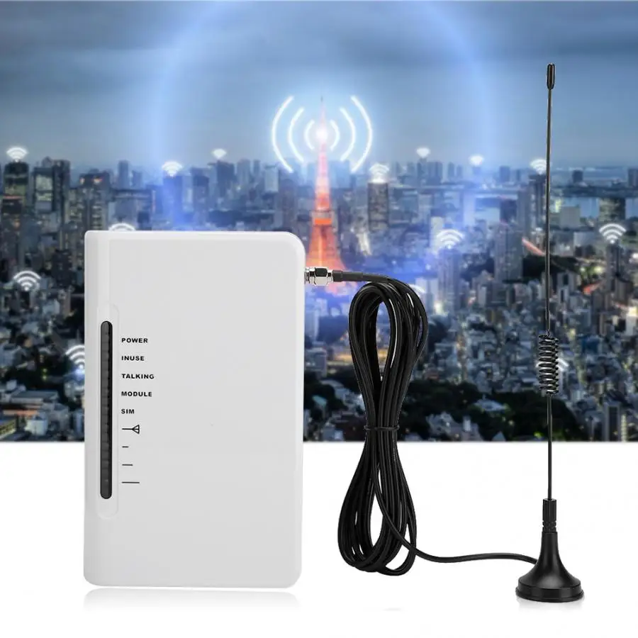 4G Fixed Wireless Terminal Platform for SIM Phone Caller No Screen North America Version EC25-AF 100-240V US Plug | Мобильные