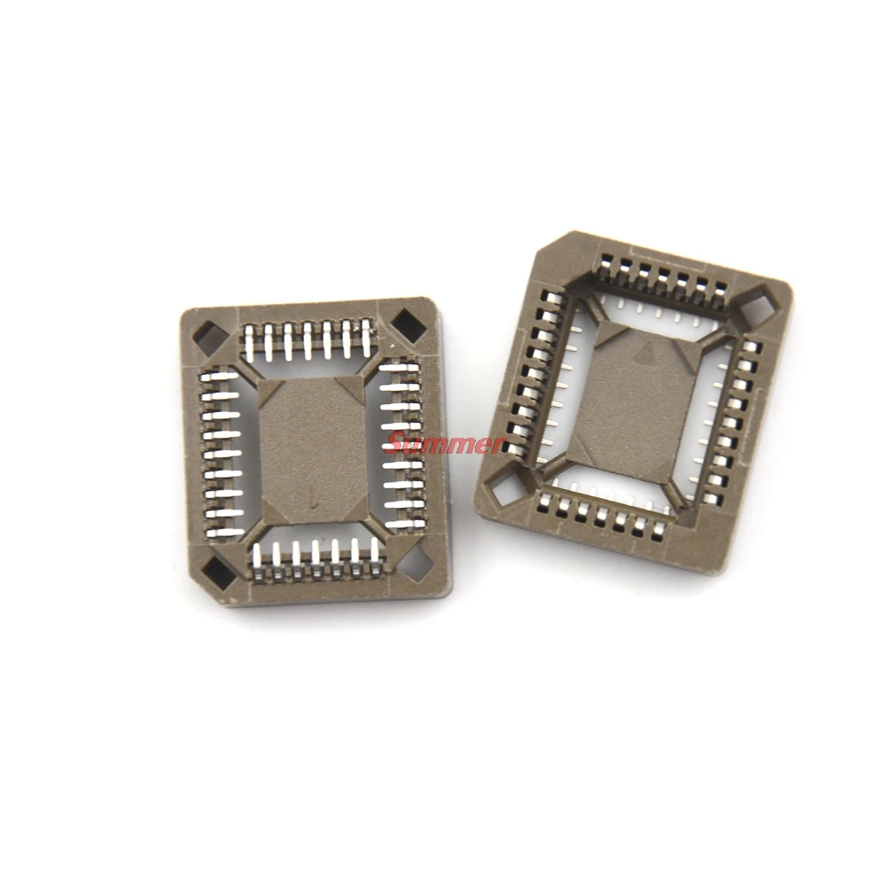 

Hot 10pcs PLCC32-SMD IC Socket , PLCC32 Socket Adapter , 32 Pin PLCC Converter