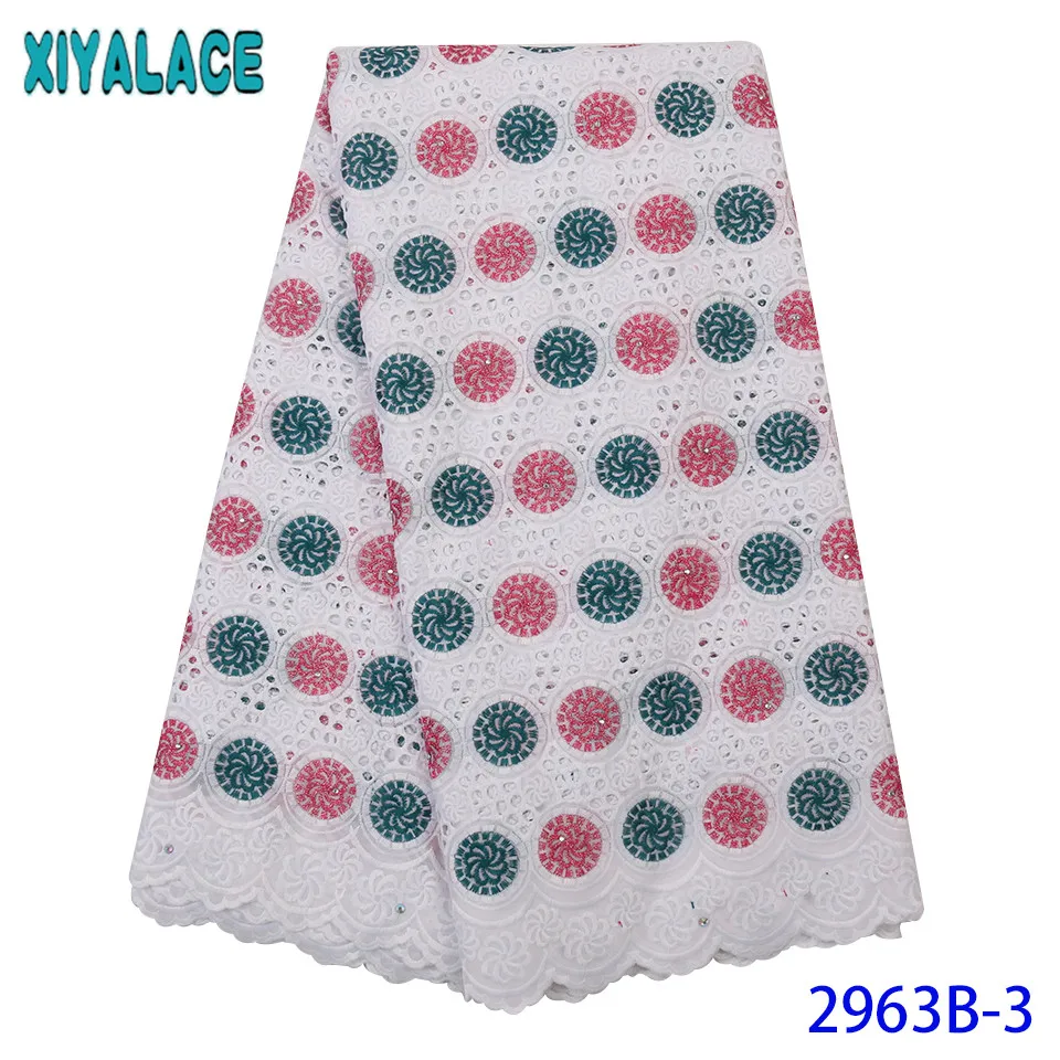 Новейшая кружевная ткань 2019 тканевая сухие хлопковые кружева с камнями для