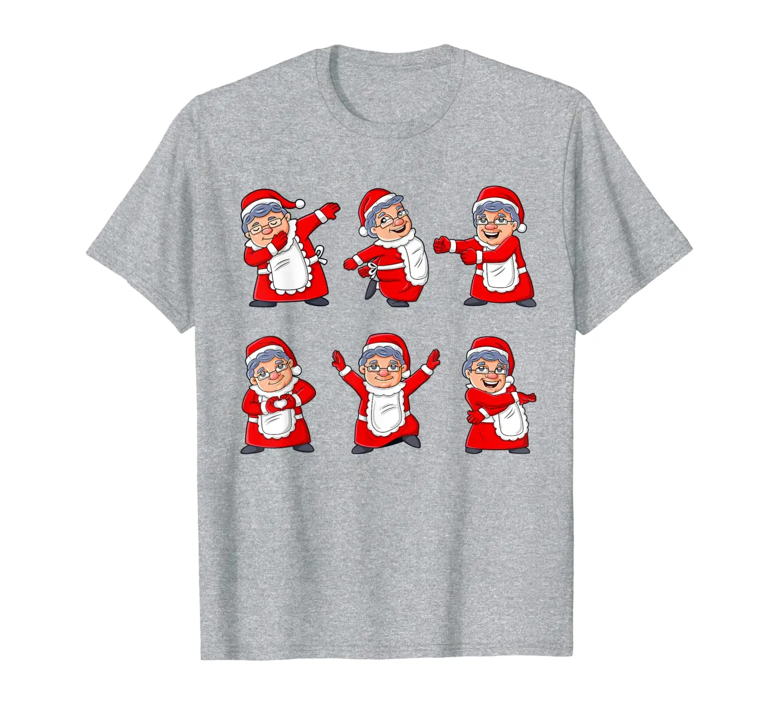 

Dancing Mrs Claus Dance Challenge Boys Girls Kids Xmas T-Shirt