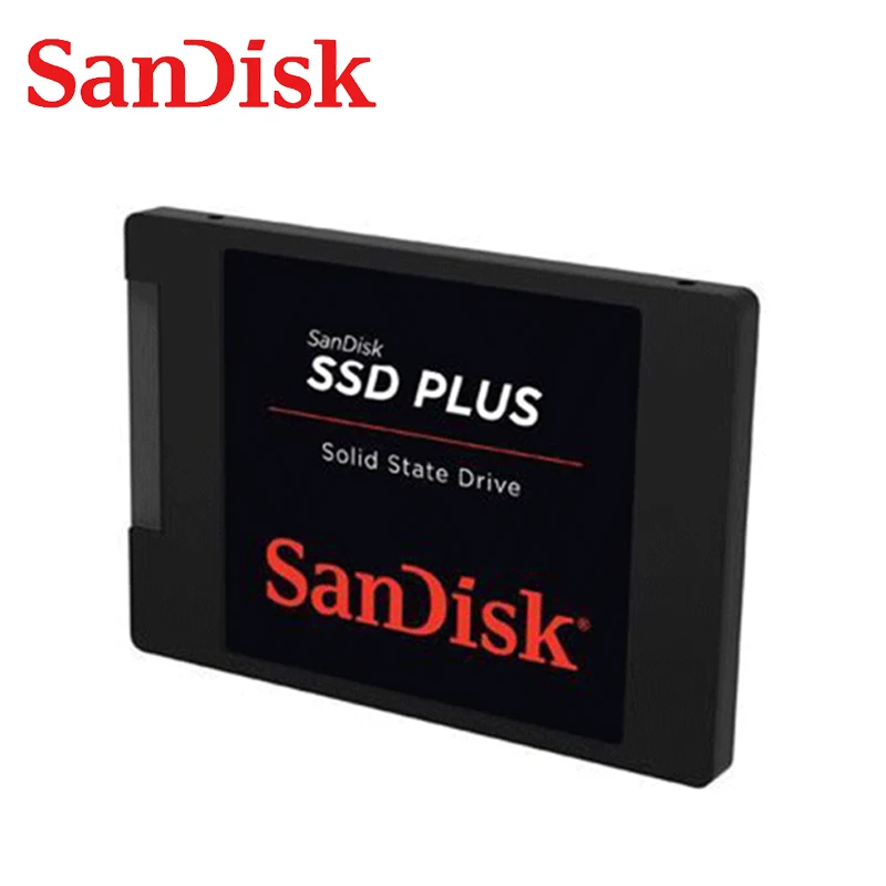 Внутренний твердотельный жесткий диск SanDisk SSD PLUS 480 ГБ 240 120 SATA III 2 5 &quotжесткий для