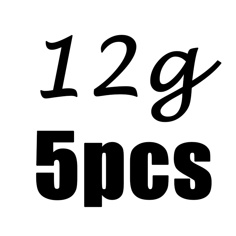 12g 4 г, 6 г, 8 г, 12 г, 14 г, 5 шт. в партии, треугольная свинцовая головка, крючок, приманка, джиг, головка для мягкой червя, рыболовные снасти, крючки - Цвет: 12g