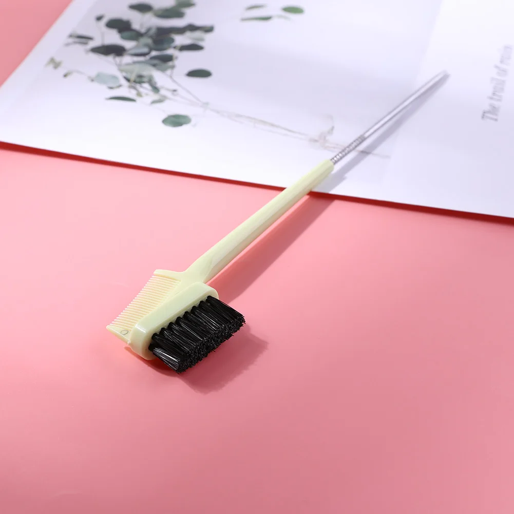 Многоцветная гелевая щетка для волос с управлением краями двухсторонняя