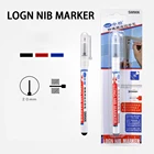 Многофункциональная Деревообработка маркера 20 мм 1 шт., ручка для письма с глубокими отверстиями, быстросохнущая, водостойкая конструкция, длинный наконечник