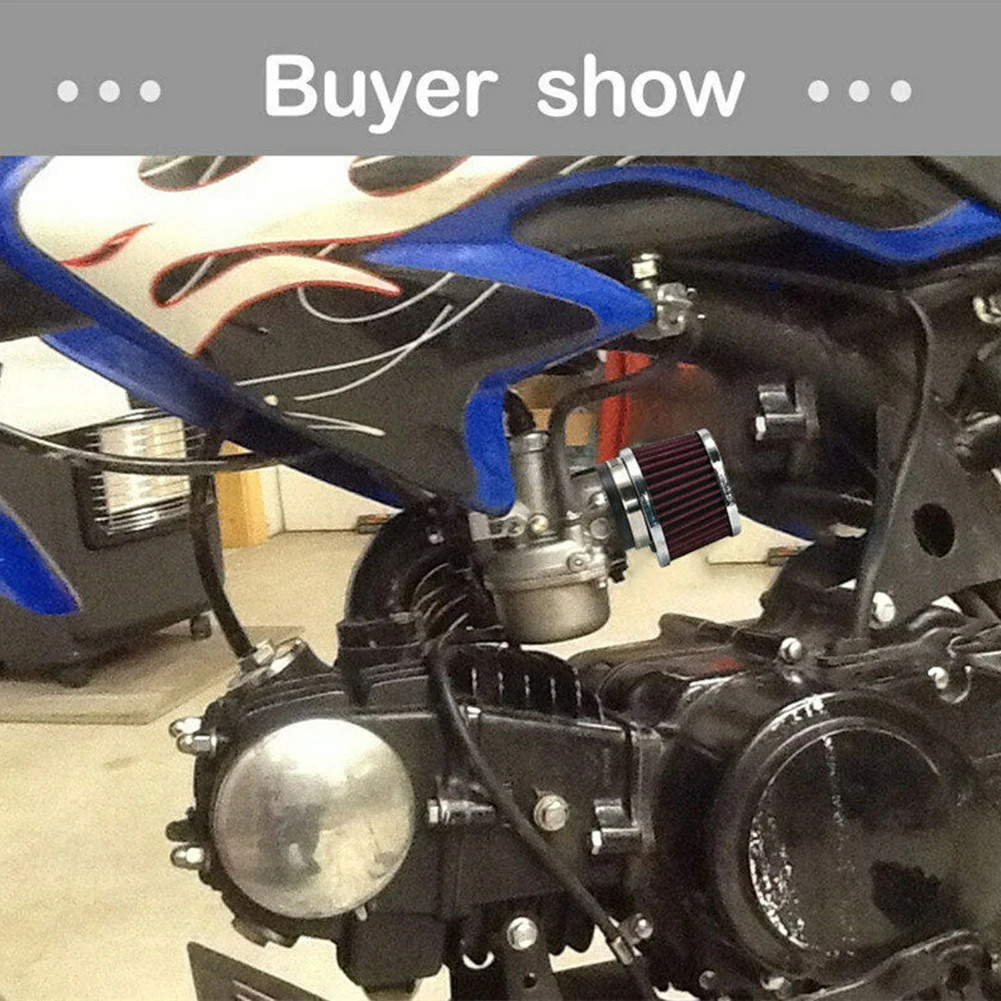 

60mm Filter ​Motorcycle Fabric Polyurethane Intake Cleaner Lightweight