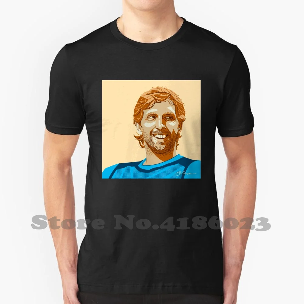 

Летняя смешная футболка Dirk Nowitzki для мужчин и женщин, спортивная баскетбольная футболка Dirk Nowitzki Dallas Mavs