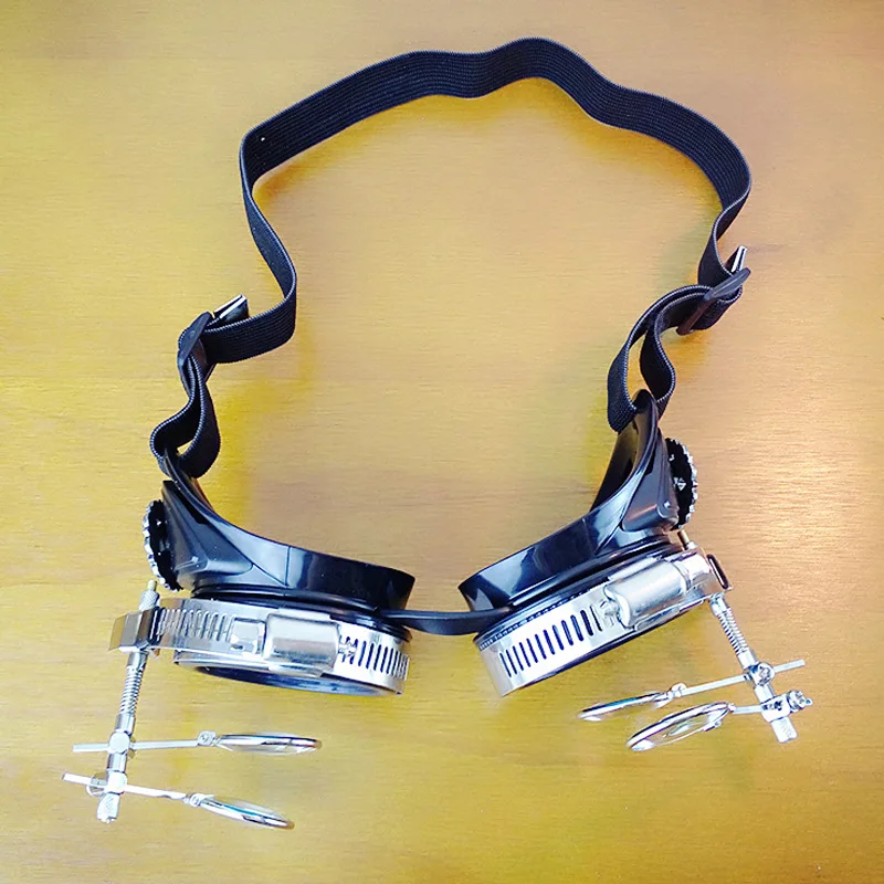 Винтажные очки в стиле стимпанк для мужчин и женщин круглые солнцезащитные