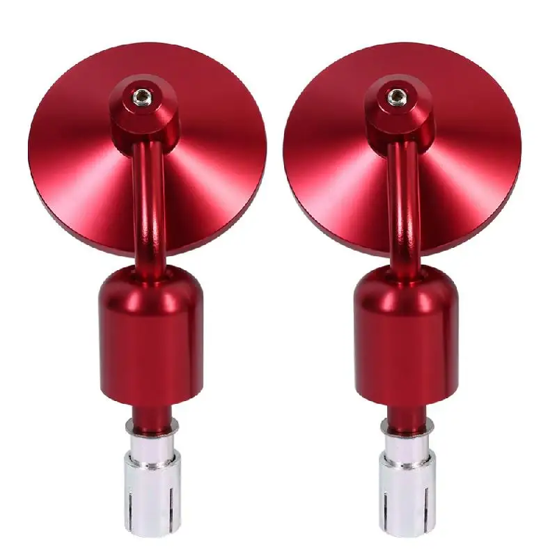 Зеркало заднего вида мотоциклетное круглое 7/8 дюйма 1 пара|Боковые зеркала и