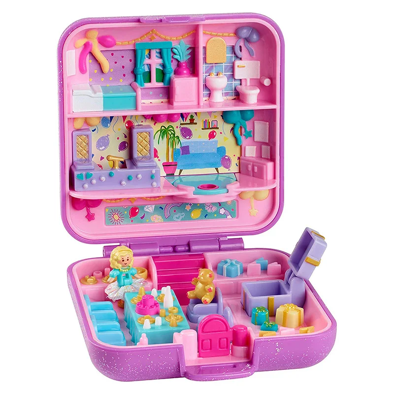 Оригинальные карманные игрушки Polly 30 Юбилейная коллекция Partytime сюрприз сувенир