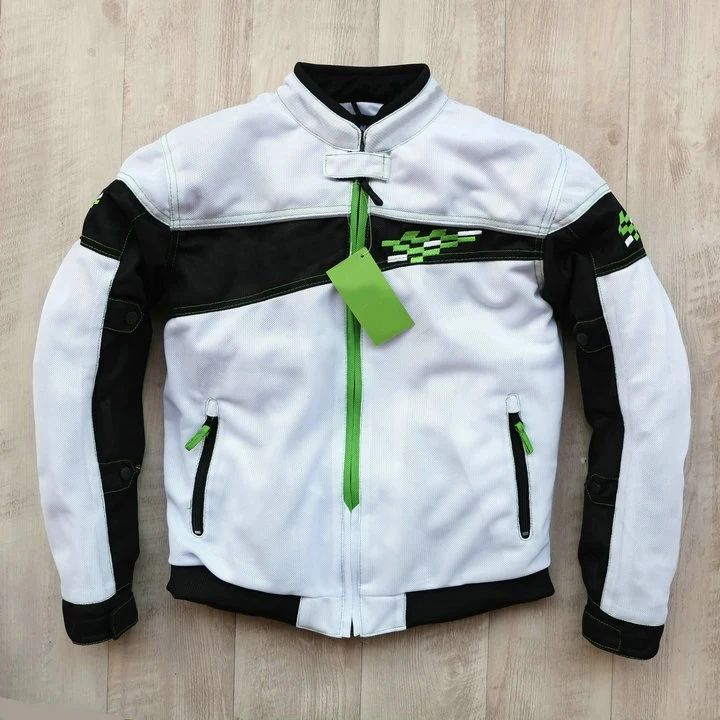 

Защитные Куртки для Kawasaki Team Racing Street Moto, куртка для езды с защитой для мужчин