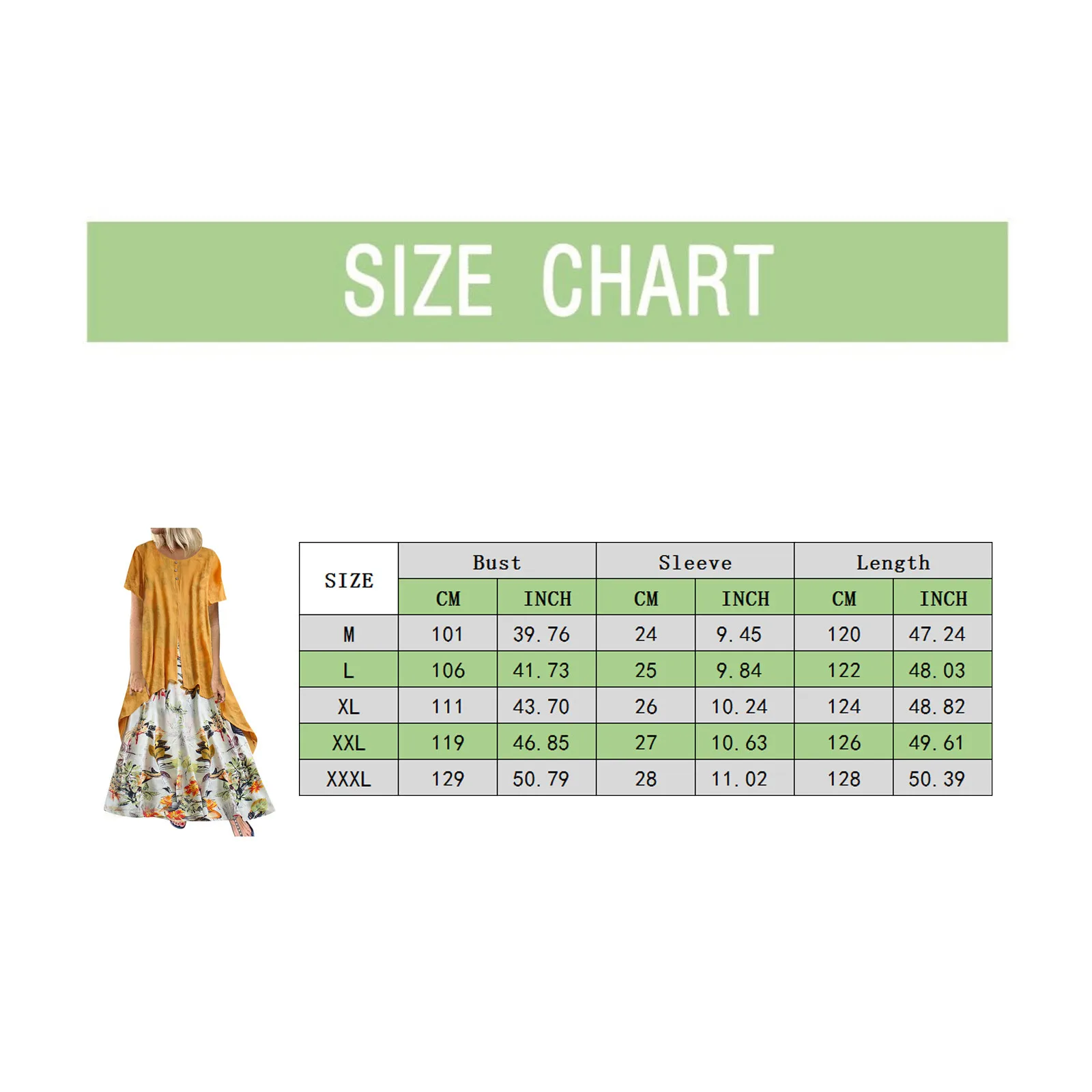 

Sagace Woman Dress Bohemian Casual Summer Flower Printed Round Neck Long Dress Faux Short Sleeved Tops Two-piece Dress