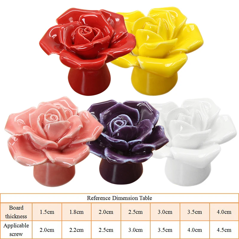Цветочные керамические розы в скандинавском стиле простой керамический круглый