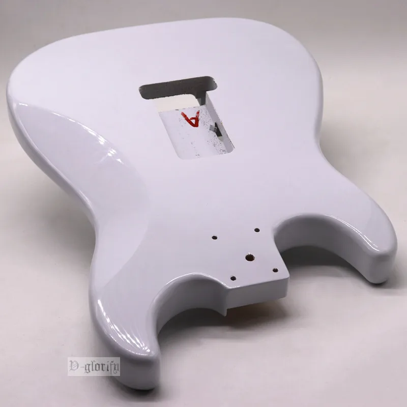 Новейшая модель Древесина тополя ST Белый Гитары тела бочка|guitar body|st bodyguitar body st |