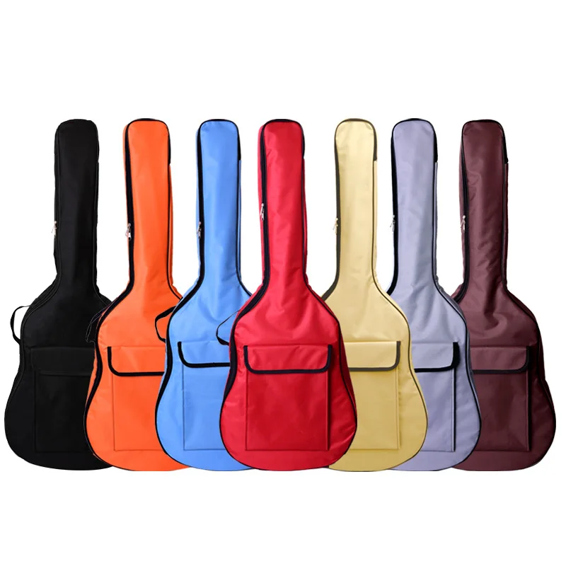 Классическая хлопковая сумка для акустической гитары 38/40/41 дюймов толстая