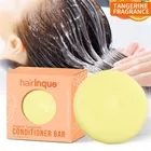 Органический кокосовый кондиционер ручной работы, твердое мыло для волос, глубоко увлажняющее, для сухих и уход для поврежденных волос