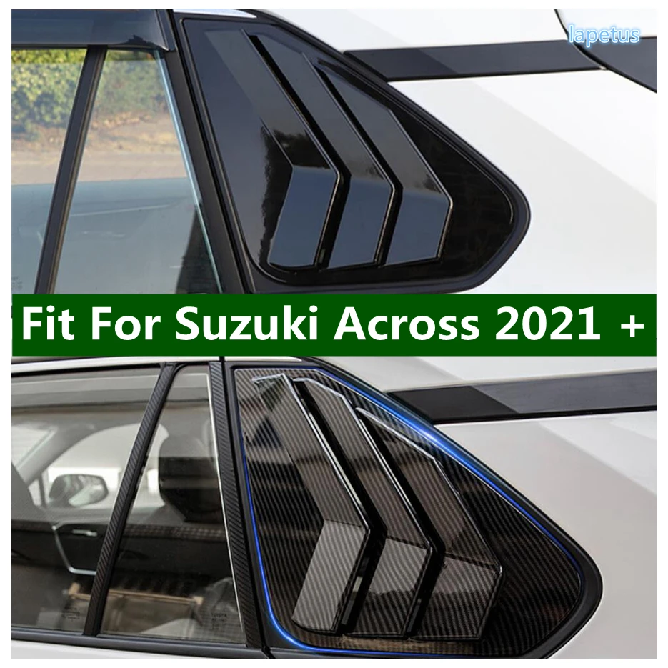 

1 Pair Quarter Louver Shutter Cover Vents Rear Side Window Car Modification Fit For Suzuki Across 2021 ABS Exterior Accessories