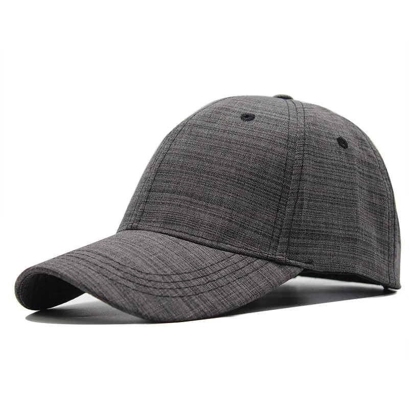 Бейсбольная кепка из 100% хлопка черного и серого цвета для взрослых бейсболка
