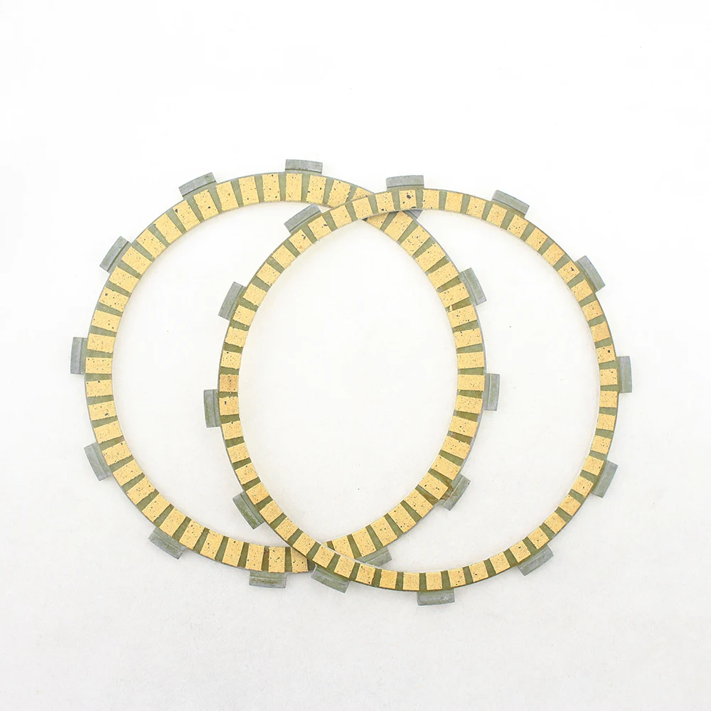 9 шт. мотоциклетные бумажные фрикционные пластины сцепления для Harley Dyna Fat Bob Road King