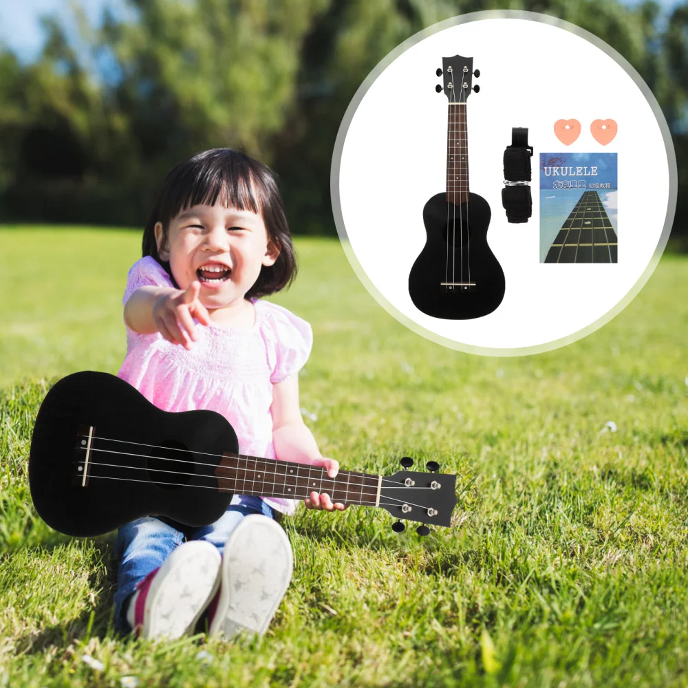 

Beginner Adult Children Wooden Ukulele Portable Compact Beginner Ukulele