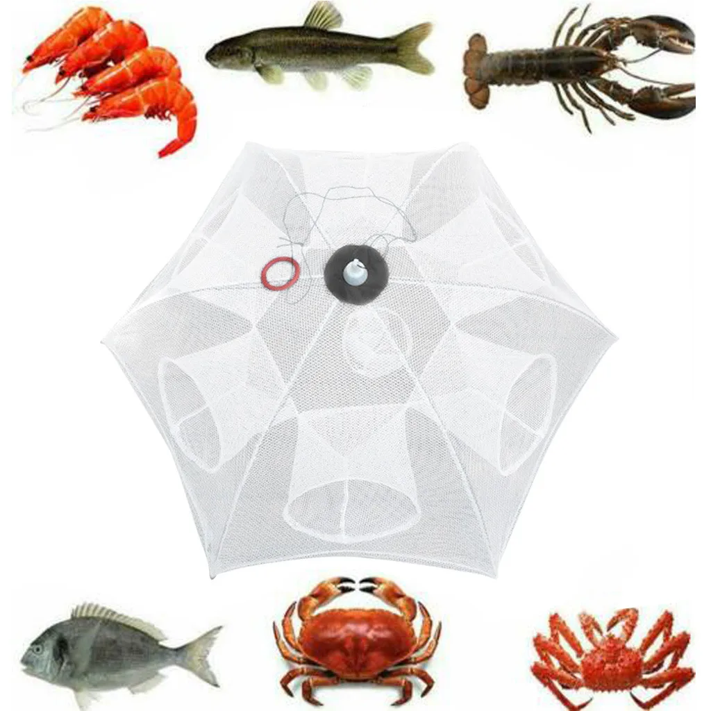 Пористая Автоматическая Рыболовная Ловушка для креветок 1 шт. набор портативная
