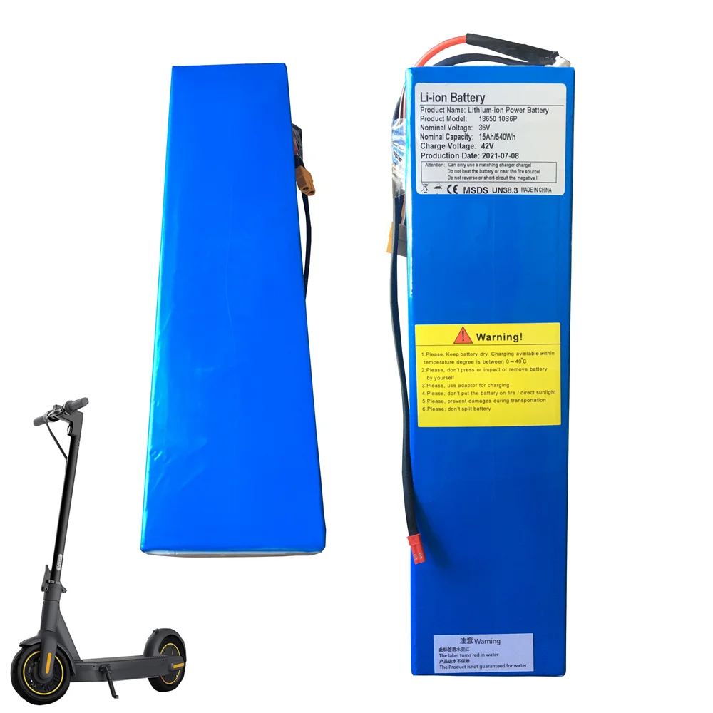 36V 15000mAH 540wH 18650 LI-ION Battery Pack for Segway Ninebot MAX G30 Electric Scooter Special