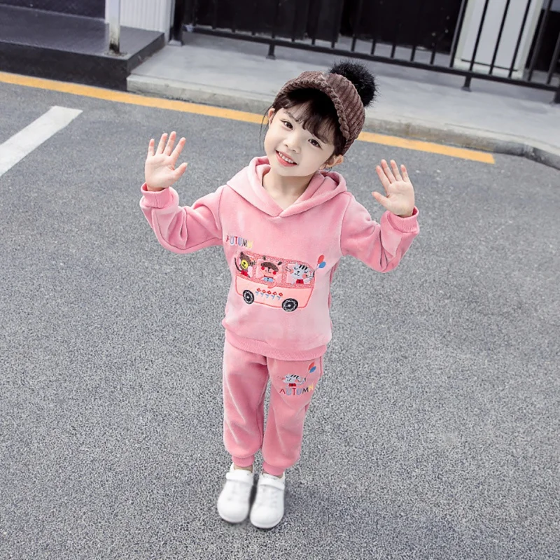 Одежда для маленьких девочек От 0 до 3 лет 2 предмета новый осенний вельветовый