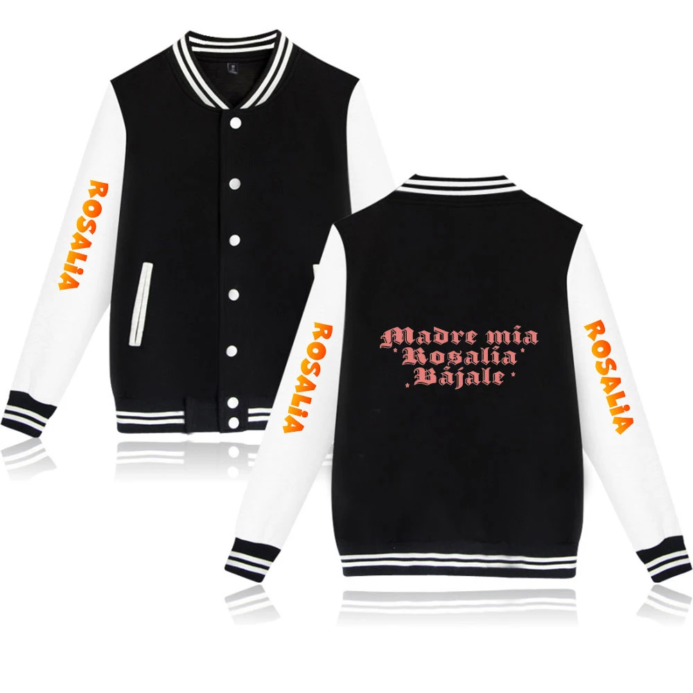 

Rosala Fashion Prints Baseball Jackets Women/Men Long Sleeve Jacket 2020 Hot Sale Casual Streetwear Clothes