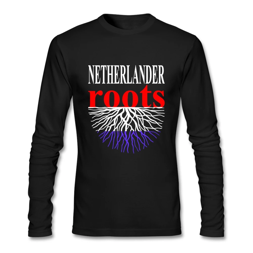 Повседневные футболки Fasioan с голландскими корнями флагом Нидерландов Мужская