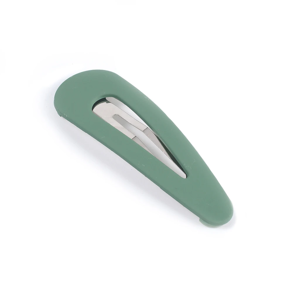 

24 x 73mm Sweet Girl Simple Headwea Large Hairpins Fashion Lovely Candy Colors BB Clip Back Of Head Hairpins Hair Accessorie